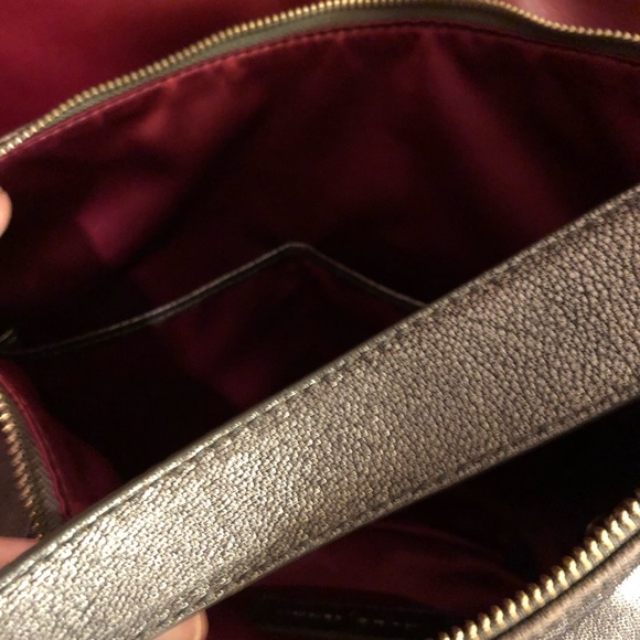 Cole Haan Silver Grey Bag - Picture 4 of 4